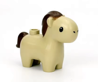 Klemmbausteine Happy Pony tan