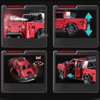 GULY 10633 Raceforge Red Pickup Truck RC-Version