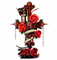 DK 3045 Gothic Cobra Cross