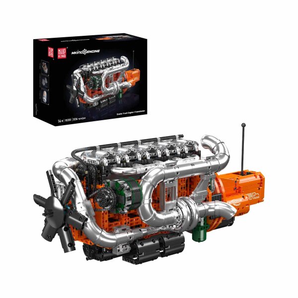 Mould King 10200 Scana Truck Engine