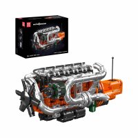 Mould King 10200 Scana Truck Engine